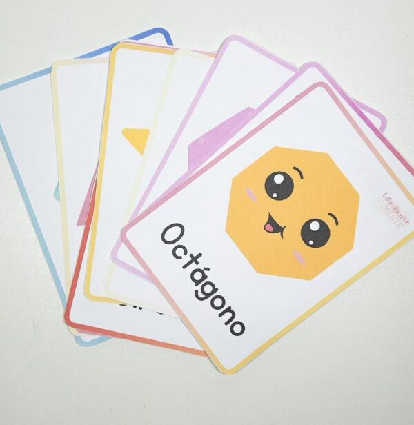 Flashcards figuras geométricas (Español)